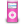 iPod Nano Pink On Icon 24x24 png